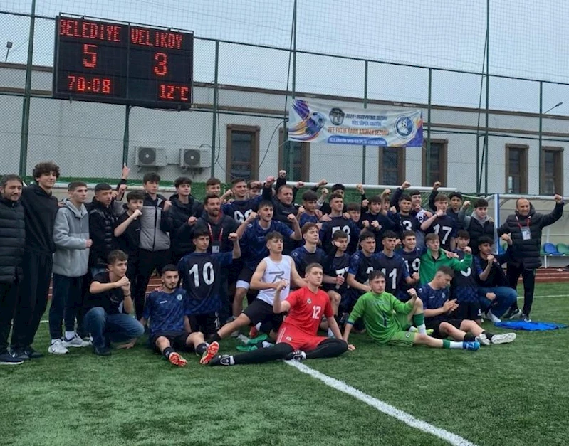 RİZE BELEDİYESPOR ÜST ÜSTE 3. KEZ U-16 RİZE ŞAMPİYONU OLDU