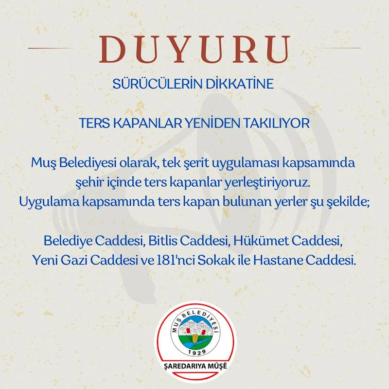 SÜRÜCÜLERİN DİKKATİNE