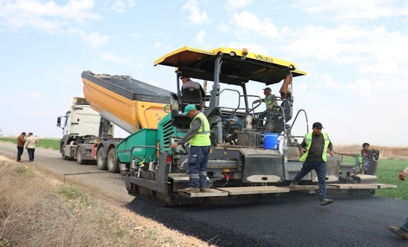SURUÇ’TA SICAK ASFALT ÇALIŞMALARI TÜM HIZIYLA DEVAM EDİYOR