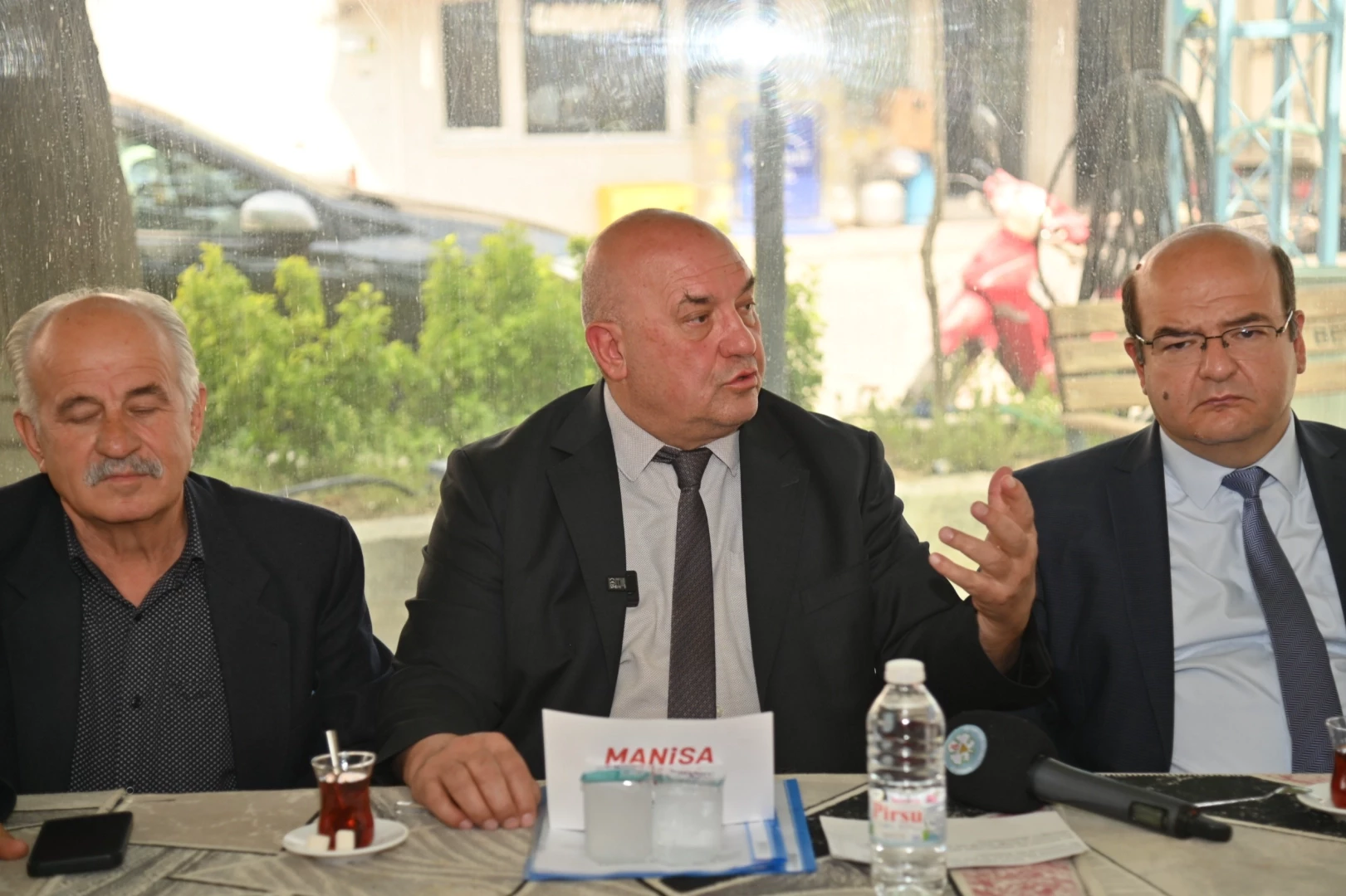 MASKİ Saruhanlı’daki çiftçilerle bir araya geldi