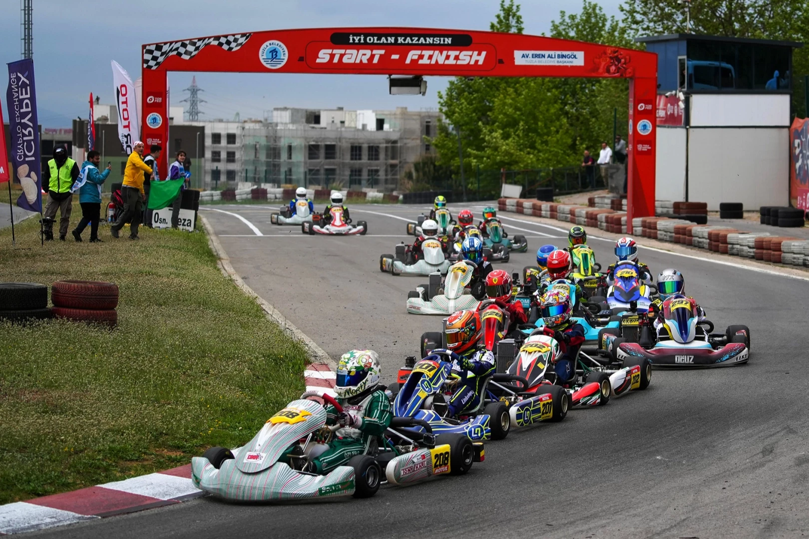 Karting heyecanı Tuzla