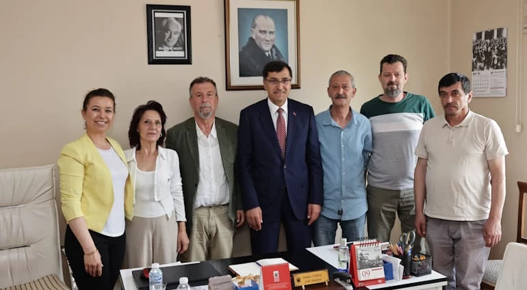 BELEDİYE BAŞKANIMIZ EYÜP KAHVECİ’DEN ADD’YE ANLAMLI ZİYARET