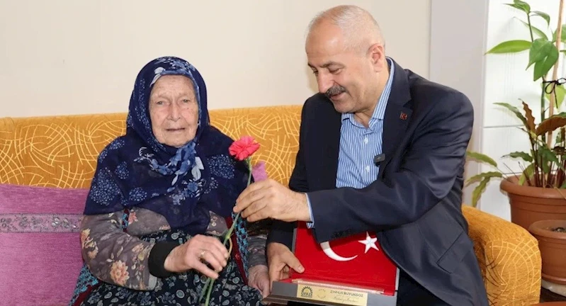 Başkan Büyükgöz’den Şehit Annesine Anlamlı Ziyaret