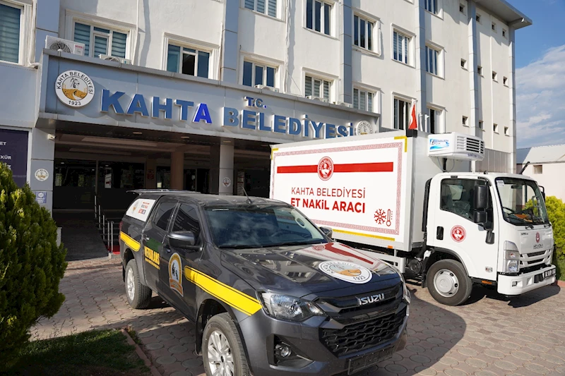 Kahta Belediyesi Hizmet Kalitesini Artırmak İçin iki Yeni Araç Filosuna Ekledi