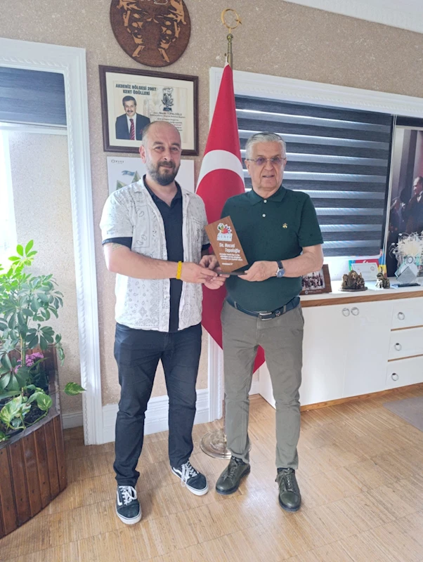 Polat Dede’den Başkan Topaloğlu’na teşekkür ziyareti