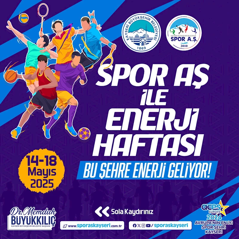 Spor A.Ş.’nin 19 Mayıs’a Özel Enerji Haftası Etkinlikleri Başladı
