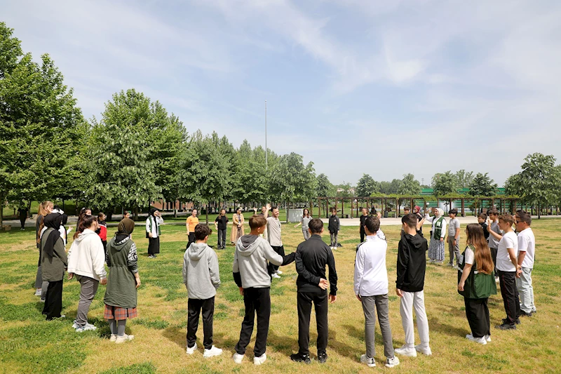 Büyükşehir minikleri sanat ve doğayla buluşturdu