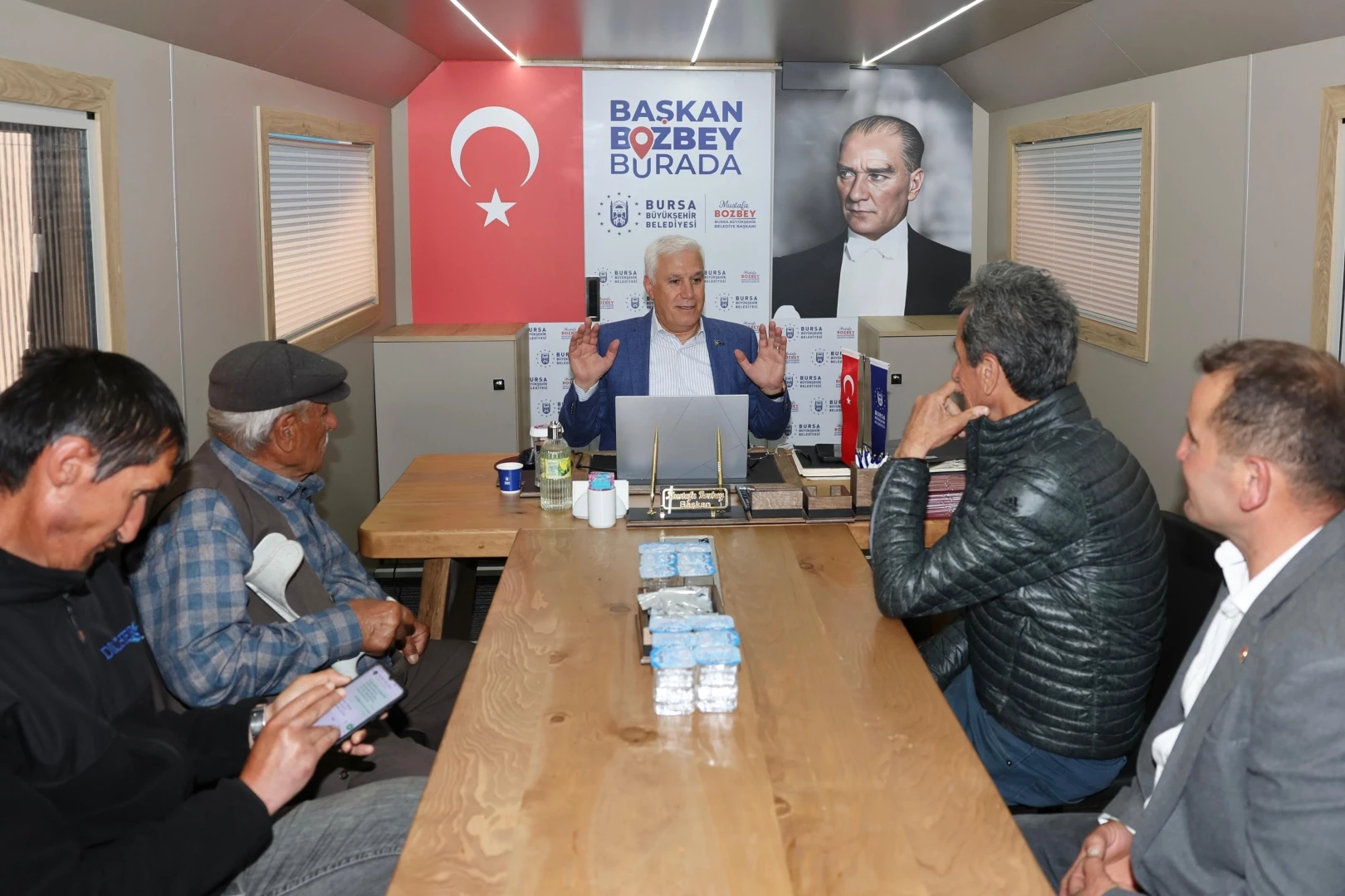 Başkan Bozbey: Dağ yöresi turizmle ve doğayı kirletmeyen işletmelerle kalkınacak
