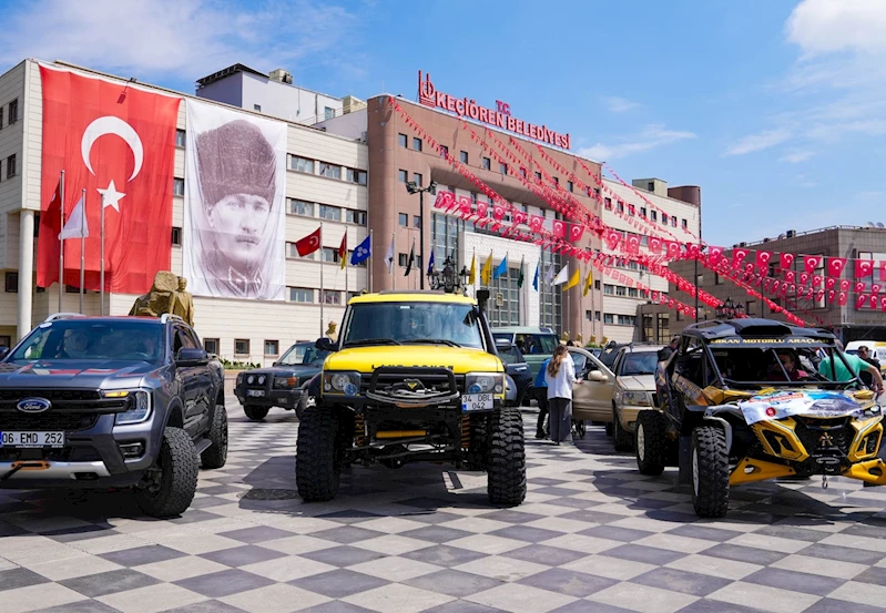 Özel bireylere özel offroad konvoyu