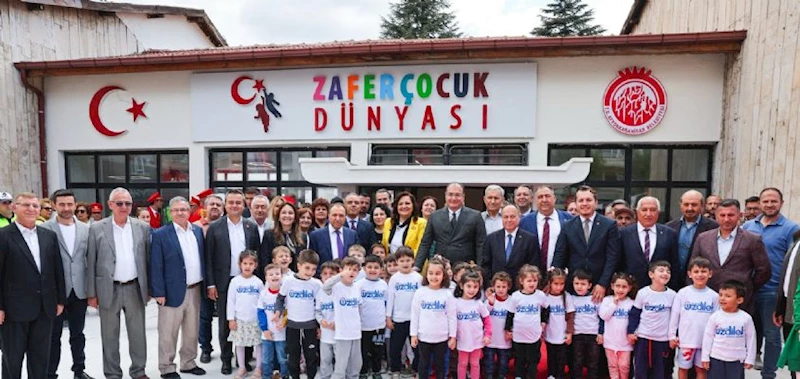 ZAFER ÇOCUK DÜNYAMIZ AÇILDI