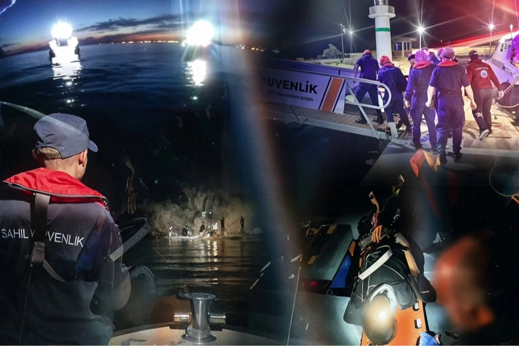 Kocaeli Darıca’da kayalıklardan düşen vatandaşı Sahil Güvenlik kurtardı!