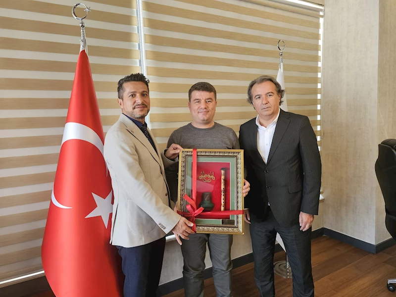 JEOLOJİ MÜHENDİSLERİNDEN BAŞKAN DİNÇER’E NEZAKET ZİYARETİ