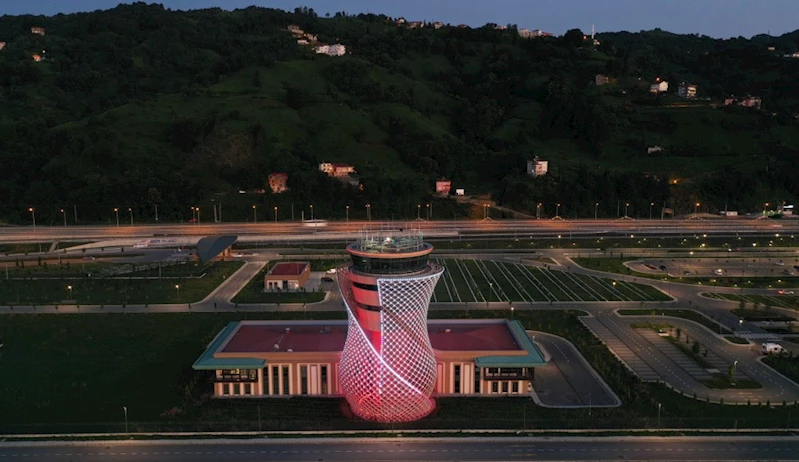 RİZE-ARTVİN HAVALİMANI ZORLU HAVALARA KARŞI ARTIK DAHA GÜÇLÜ