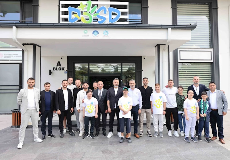 KONYASPOR’UN YILDIZLARINDAN DOSD MERAM