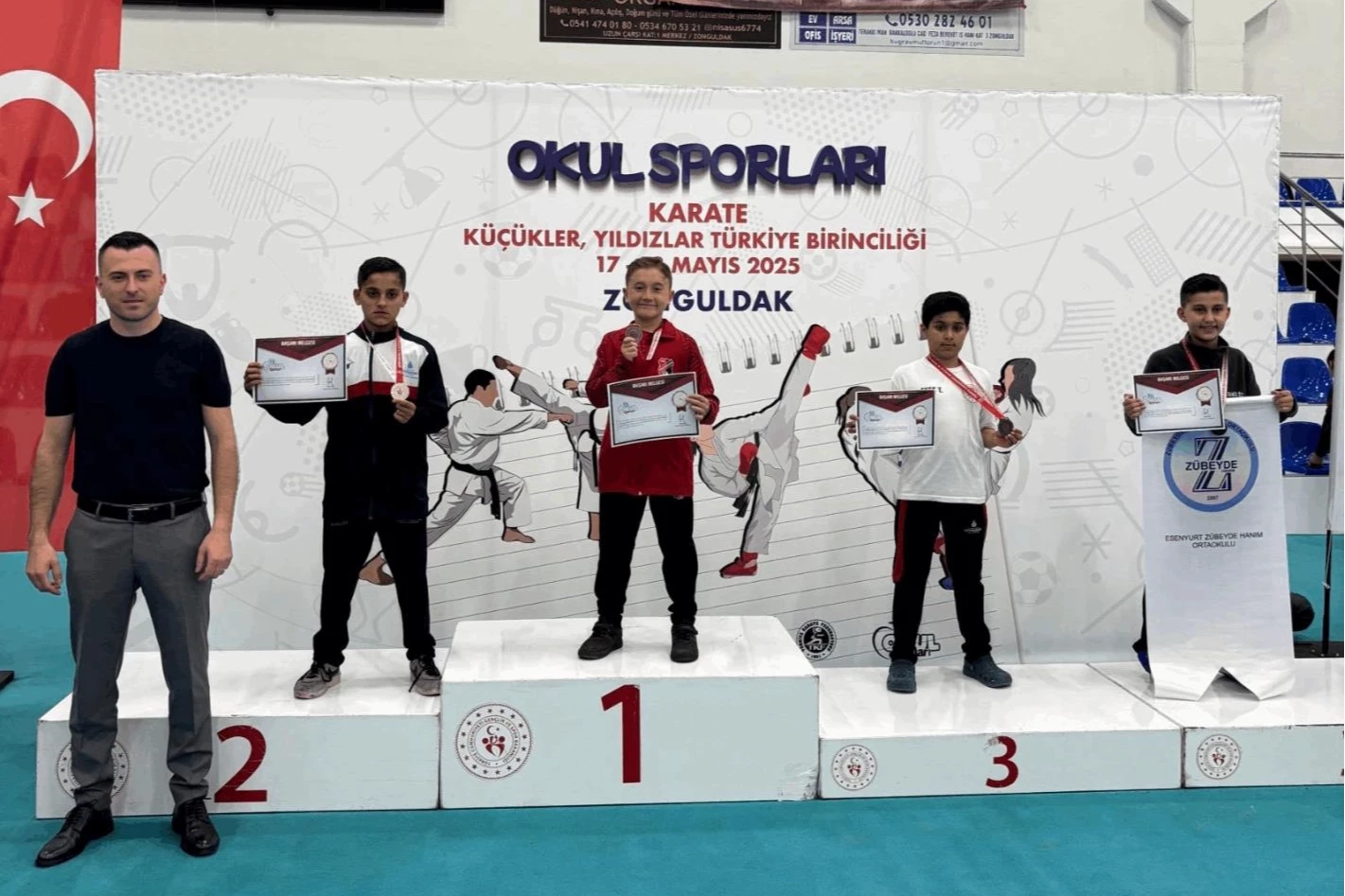 Genç karateci Türkiye’nin gururu oldu