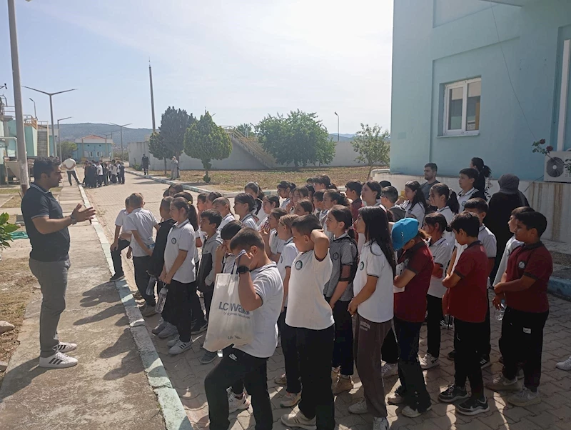 Gölmarmaralı Öğrenciler Arıtma Tesisinde Suyun Değerini Yerinde Öğrendi