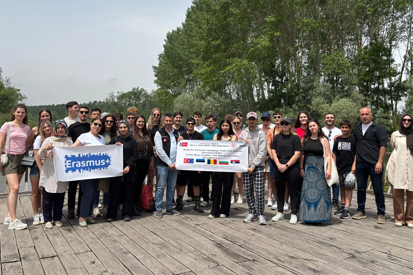 Uluslararası öğrenciler Sakarya’nın doğasında unutulmaz bir gün yaşadı