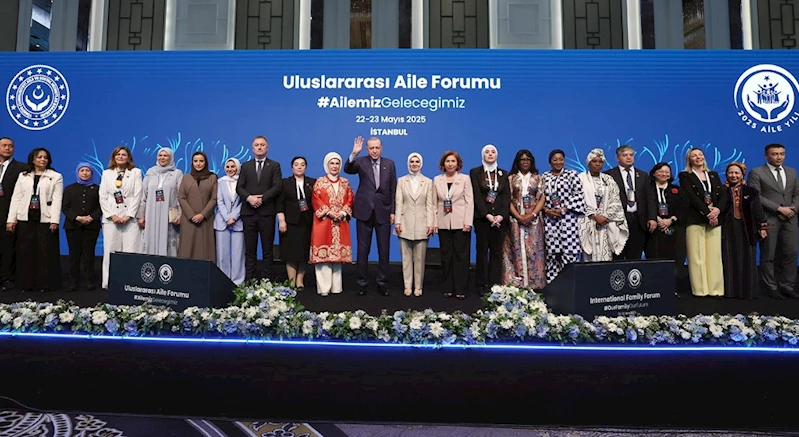 Cumhurbaşkanı Erdoğan ve Aile ve Sosyal Hizmetler Bakanımız Göktaş, Uluslararası Aile Forumu