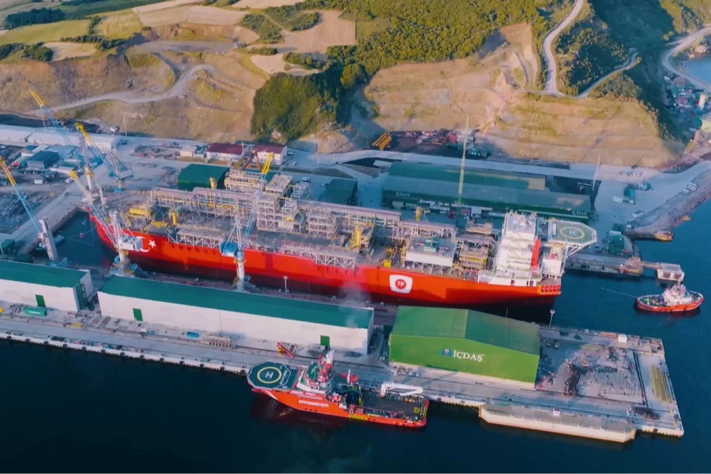 Türkiye’nin ilk yüzer üretim platformu 