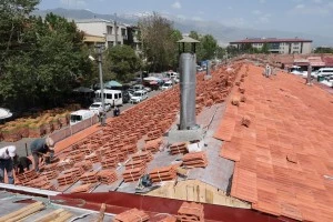 Buğday Meydanı’ndaki çalışmalarımız tamamlanmak üzere