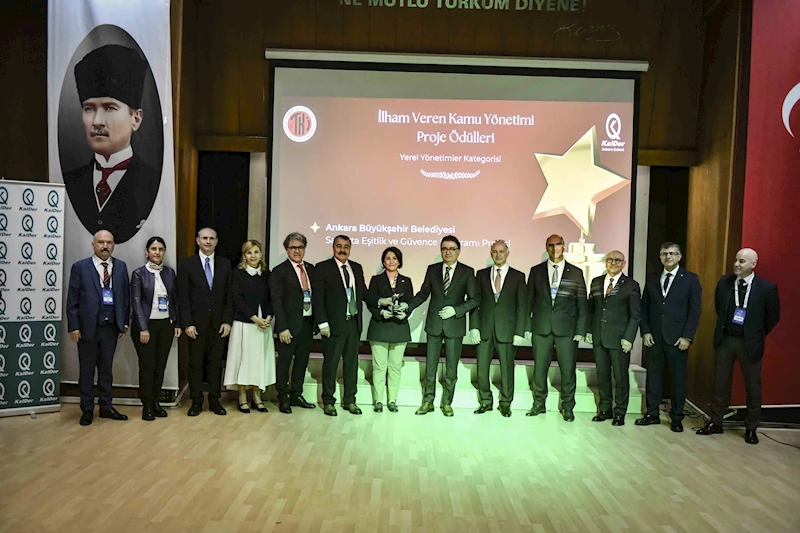 HPV AŞISI VE DİYABET SENSÖRÜ PROJELERİ ÖDÜL GETİRDİ: TÜRKİYE KALİTE DERNEĞİ’NDEN ANKARA BÜYÜKŞEHİR BELEDİYESİ’NE ÖDÜL