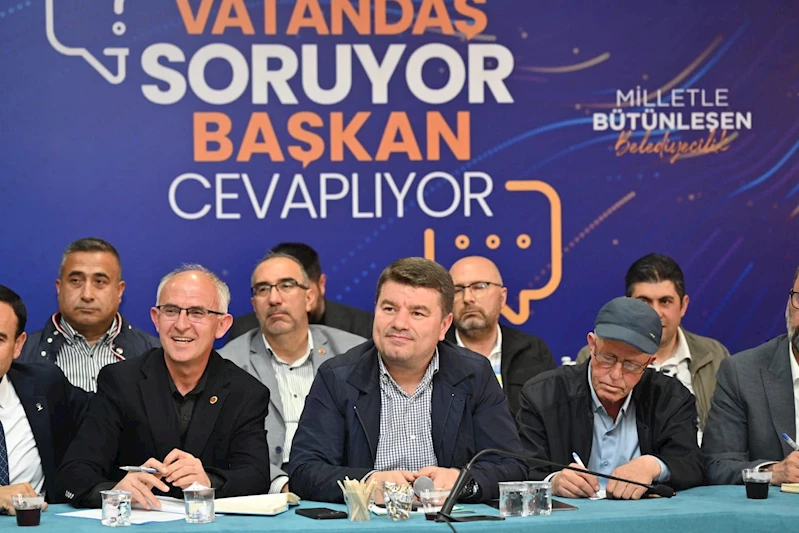 “VATANDAŞ SORUYOR, BAŞKAN CEVAPLIYOR” PROGRAMI BAHÇESARAY VE KIRIMLI MAHALLELERİNDE DEVAM ETTİ
