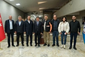 Gazetecilerden Belediye Başkanımız Sn. Bekir Aksun’a Ziyaret.