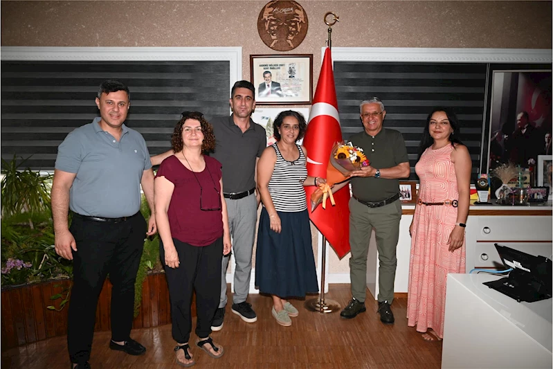 Tekirova Halit Narin İlköğretim Okulu’ndan Başkan Topaloğlu’na Ziyaret