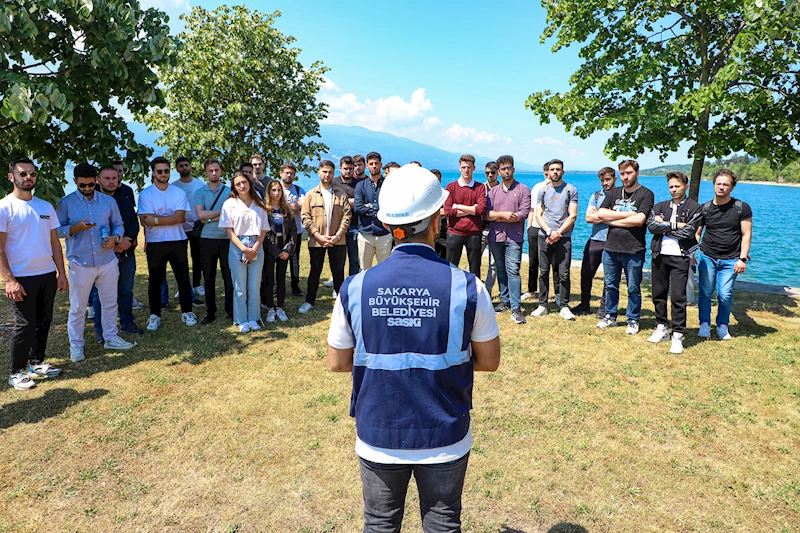 Mühendis adayları enerji üreten sistemleri SASKİ tesislerinde inceledi