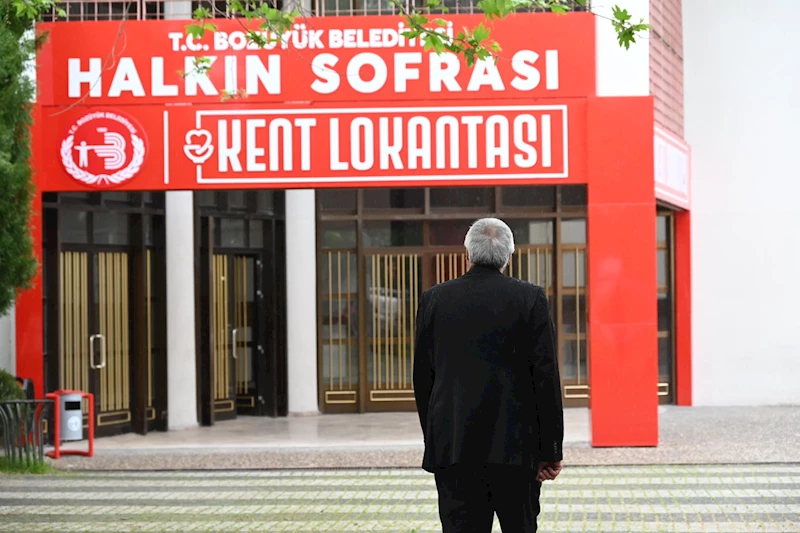 -BAŞKAN BAKKALCIOĞLU; “KENT LOKANTAMIZ YARIN İTİBARİYLE SİZ HEMŞEHRİLERİMİZİN HİZMETİNDE OLACAK”