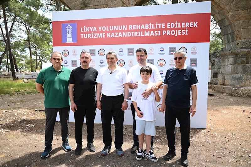 Likya yolu rehabilite ediliyor