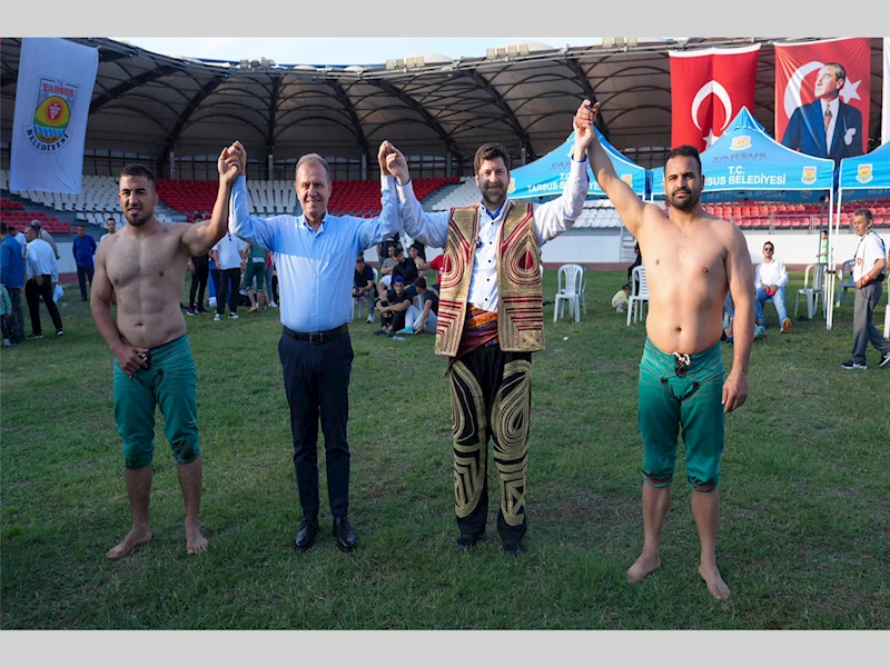 HIDIRELLEZ MOLLA KERİM KARAKUCAK GÜREŞLERİ YOĞUN İLGİ GÖRDÜ