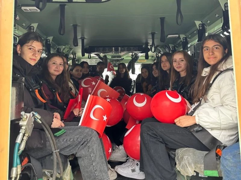 Öğrenciler, Söğüt Jandarma Ulaştırma Eğitim Merkezi Komutanlığını Ziyaret Etti