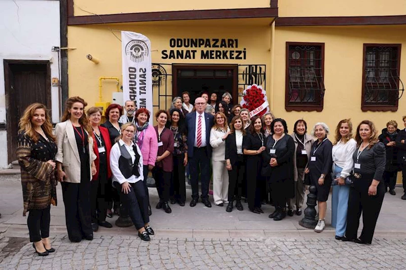 “MOZAİĞİN DİLİYLE ODUNPAZARI” SERGİSİ ZİYARETE AÇILDI