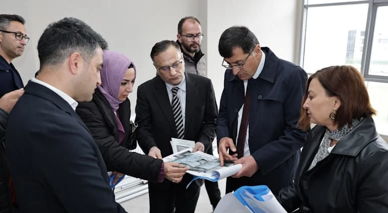 SAĞLIKLI YAŞAM MERKEZİ İÇİN ÇALIŞMALAR HIZ KESMEDEN DEVAM EDİYOR