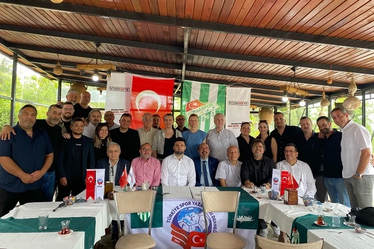 TSYD Bursa Şubesi Enes Çelik’i ağırladı