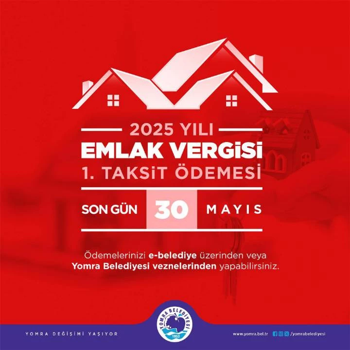 2025 YILI EMLAK ÇEVRE/TEMİZLİK VE İLAN/REKLAM VERGİSİ