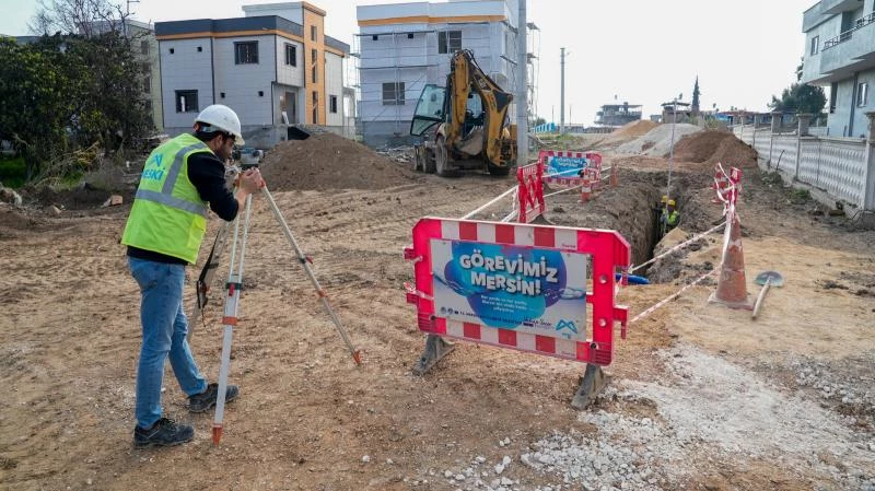 MESKİ, Tarsus İlçesinin Yeni Yerleşim Bölgelerine Atık Su Altyapısı Kazandırdı