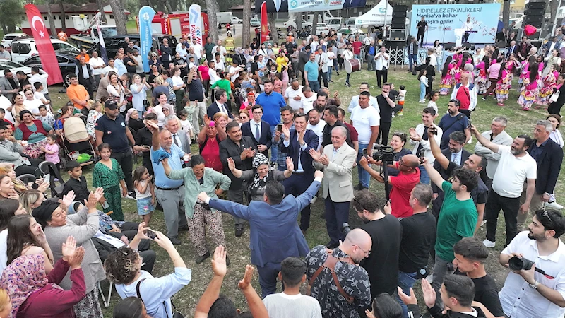 Başkan Zeyrek Hıdırellez coşkusuna ortak oldu