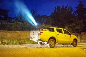 İLAÇLAMA ÇALIŞMALARI HAVALARIN ISINMASIYLA BİRLİKTE BAŞLADI