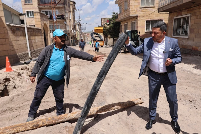 Nevşehir Osmanlı Caddesi’nde Çalışmalar Sürüyor