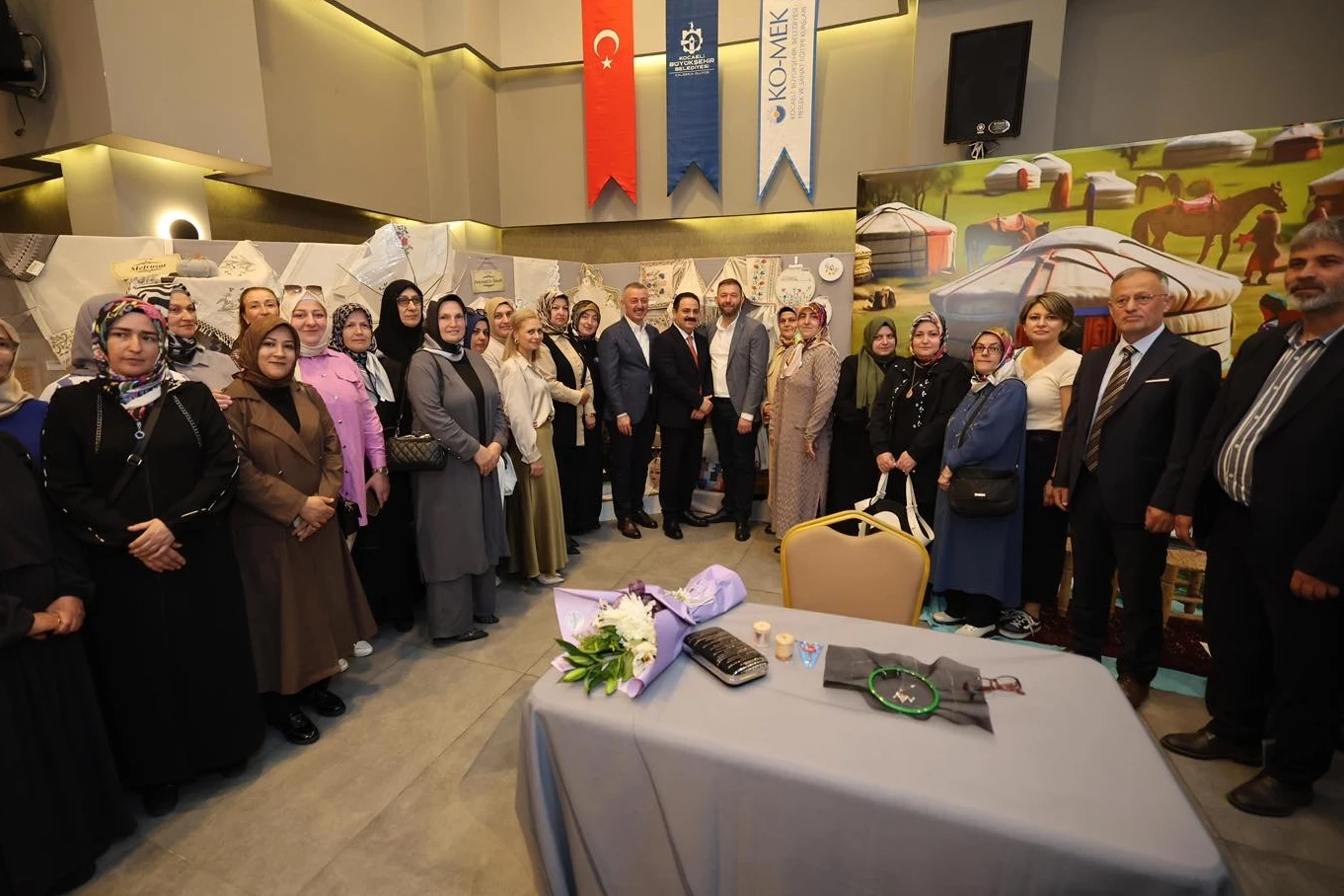 KO-MEK Başiskele ilçe sergisinde 