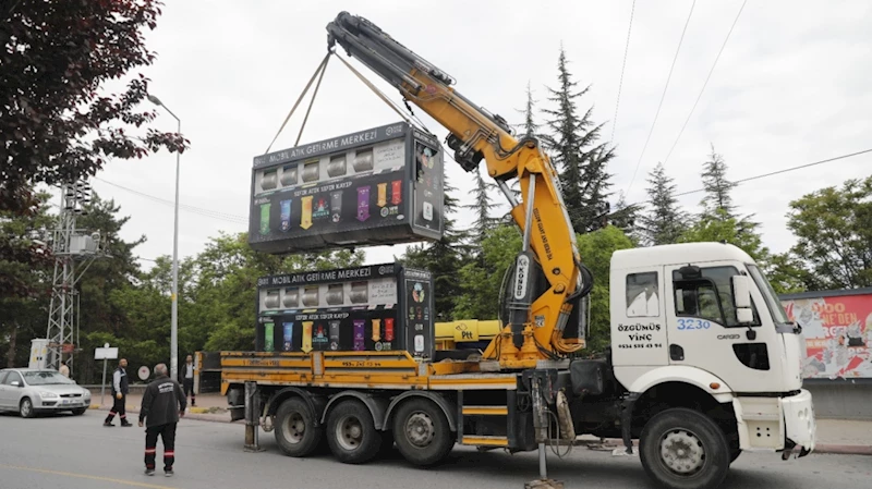 “Mobil Atık Getirme Merkezi” Hizmete Girdi