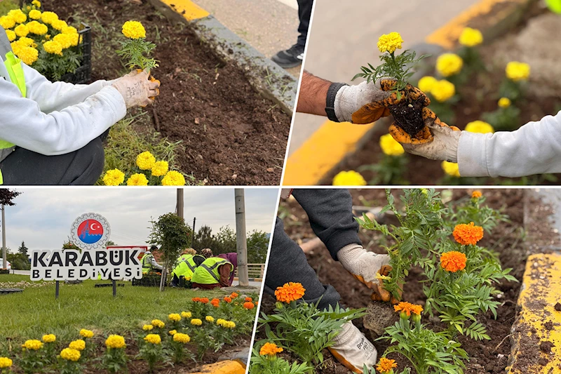 Karabük Belediyesi’nden Kent Estetiğine Renkli Dokunuş