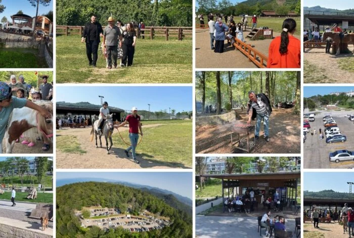 ÜNYE KALESİ VE TESİSLER BAYRAMDA DOLDU TAŞTI