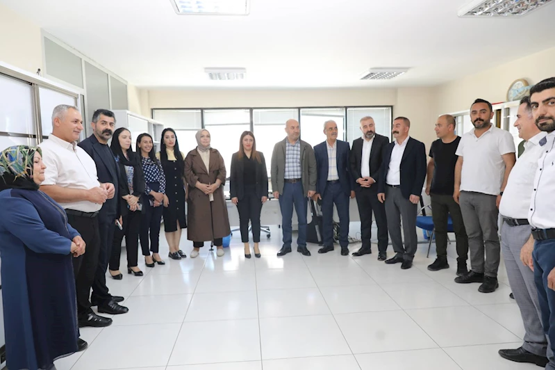 İpekyolu Belediyesi Yönetimi Çalışanların Kurban Bayramı’nı Kutladı