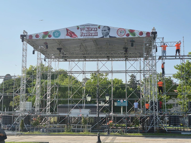 Kiraz Festivali İçin Tüm Hazırlıklar Tamamlandı