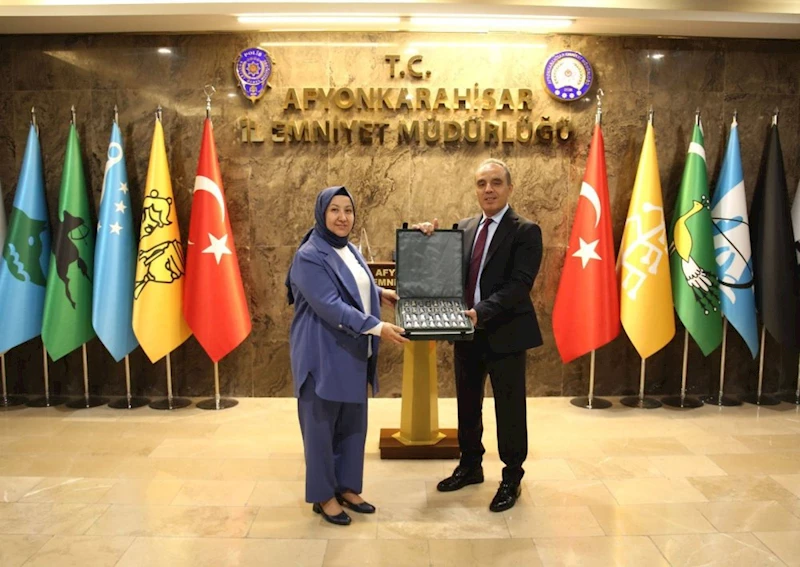 Başkan Seyhan Kılınçarslan, İl Emniyet Müdürü Ahmet Birtan Erol’u Ziyaret Etti