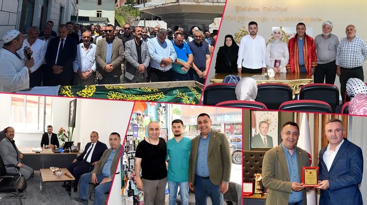 BAŞKANIMIZ, CENAZE TÖRENİNE KATILDI, NİKAH KIYDI VE ZİYARETTE BULUNDU