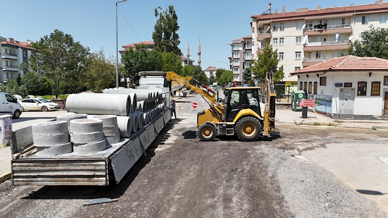BÖLCEK CADDESİ ALTYAPI ÇALIŞMASINDA SONA GELİNİYOR